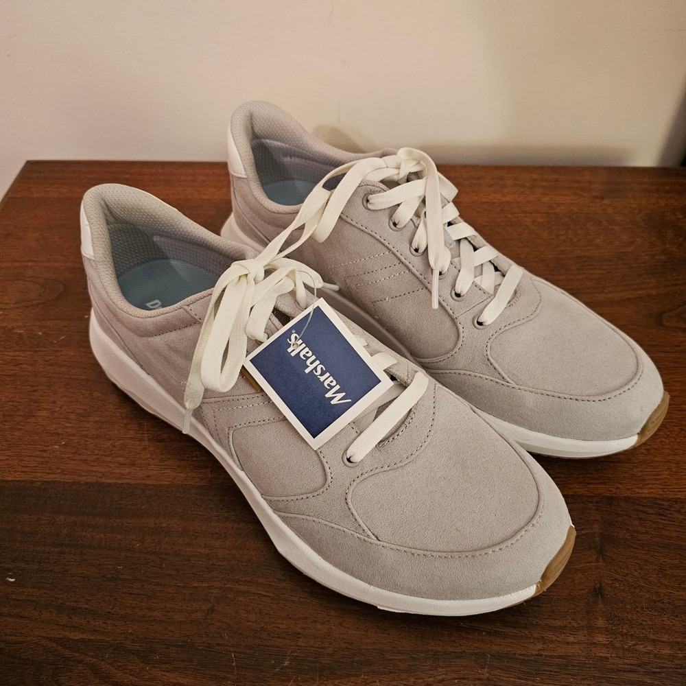 Dr Scholls Hannah Retro Grey Lace Up Sneakers Shoes Womens 11M New